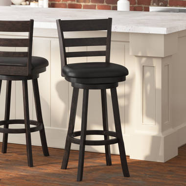 Ladder back rush seat online counter stools 24 inch